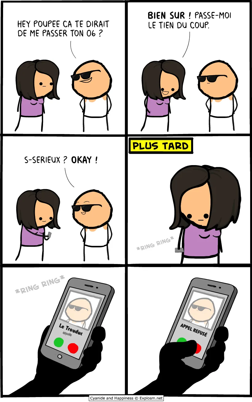 appel femme cyanide
