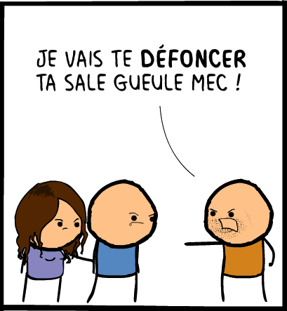 cheveux bagarre image