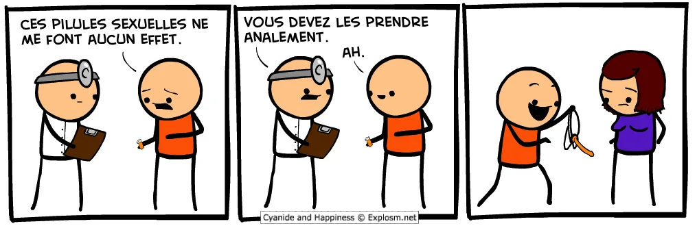 anal pilule cyanide