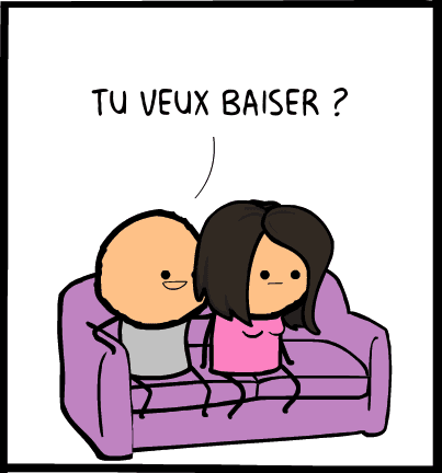 baiser non image