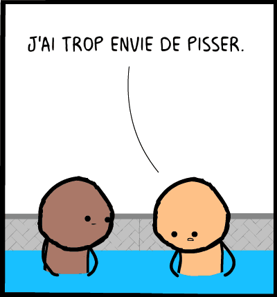 pisser piscine image
