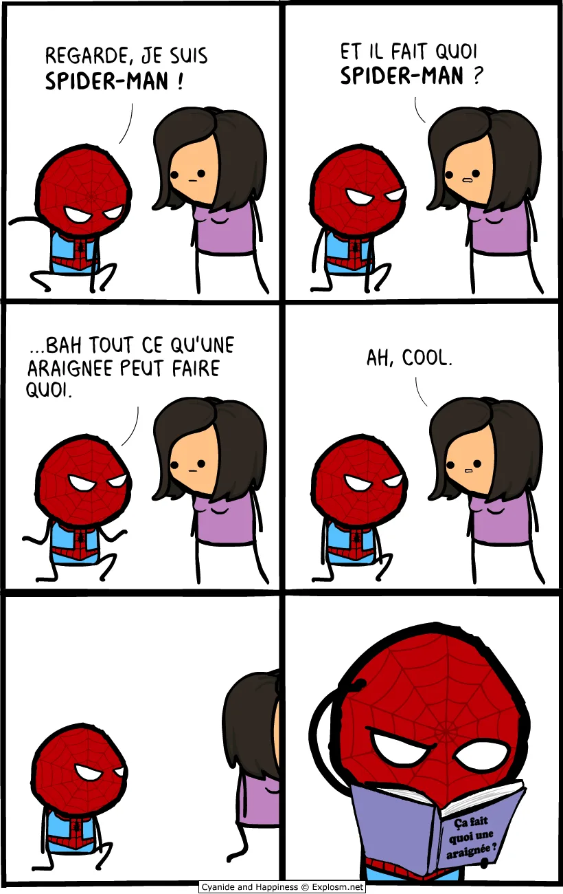 araignée but cyanide