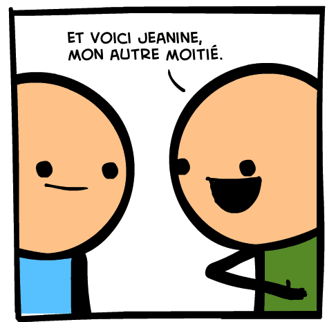 moitié couple image