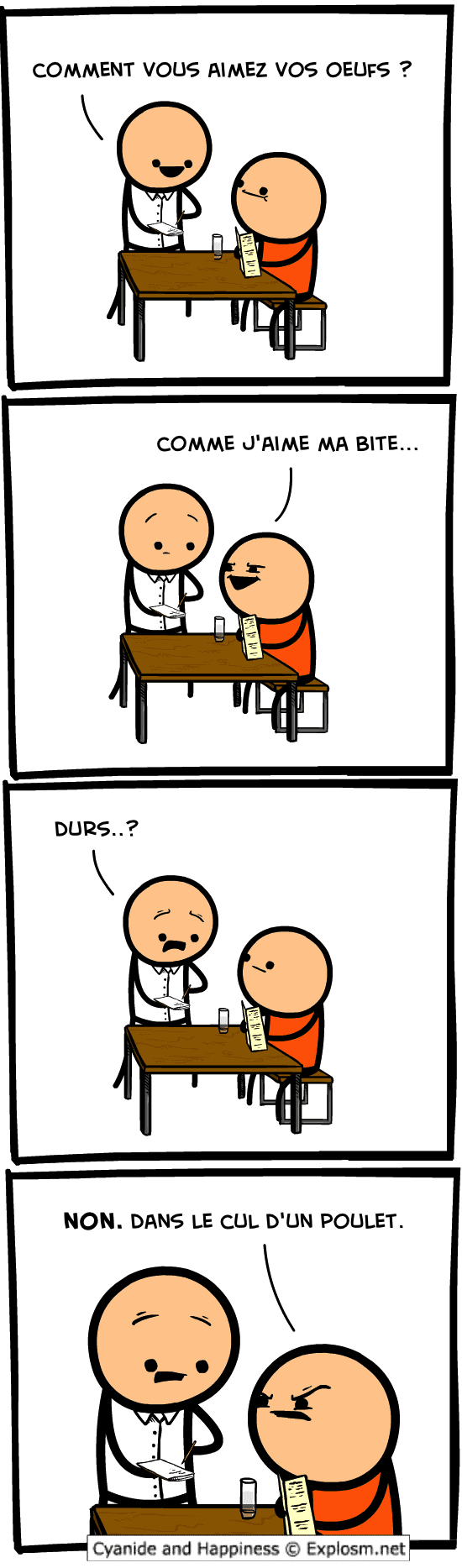 oeufs cyanide
