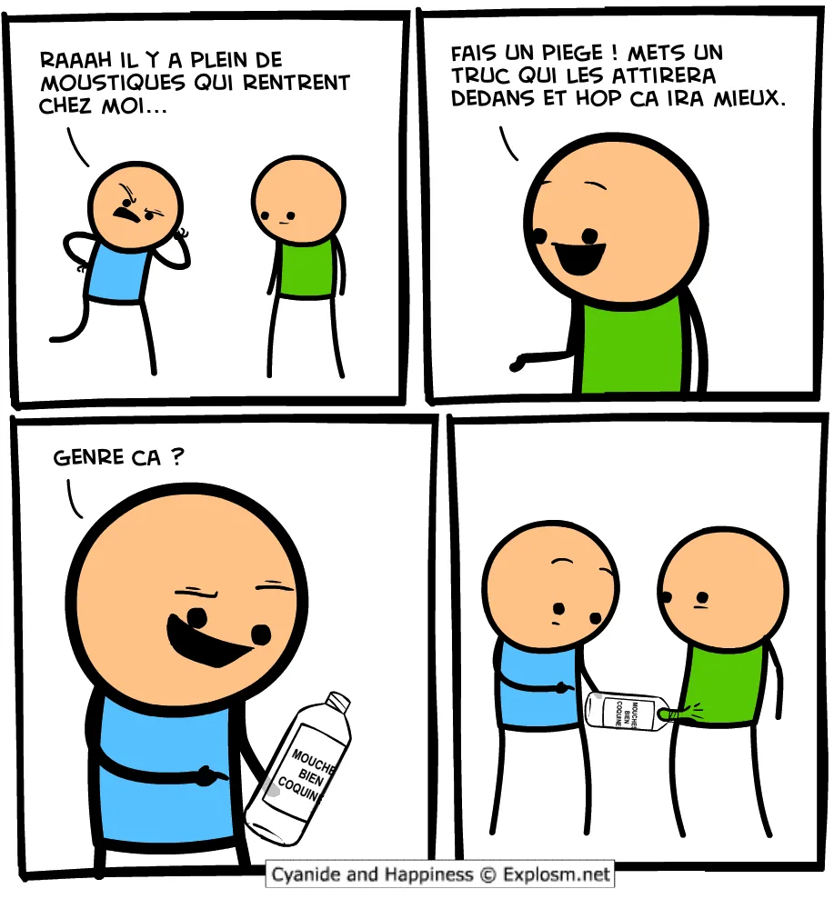 attirer cyanide