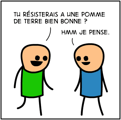 patate chaude image