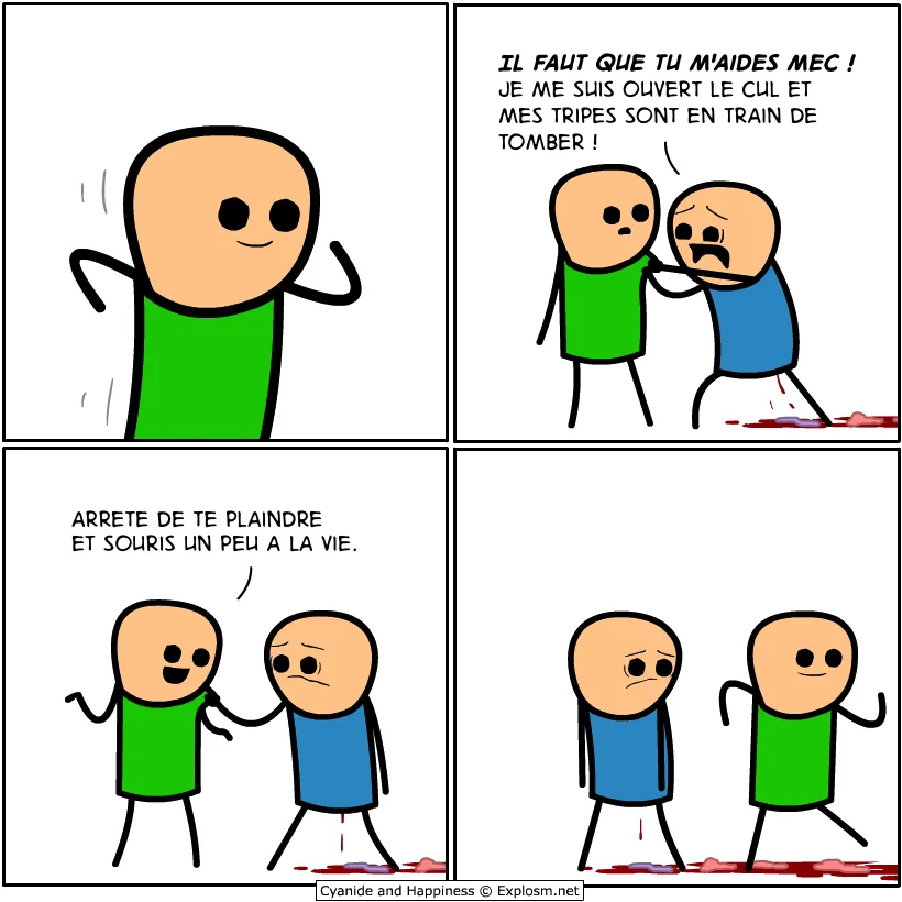 sourire mourir cyanide