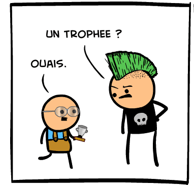 trophée branler image