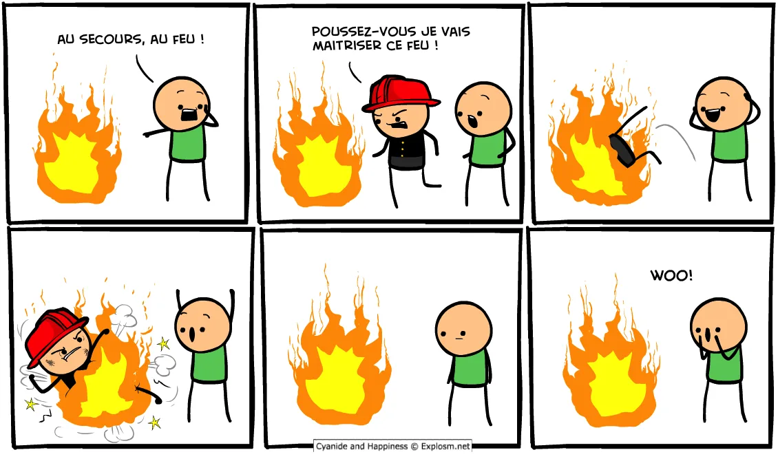 feu pompier cyanide