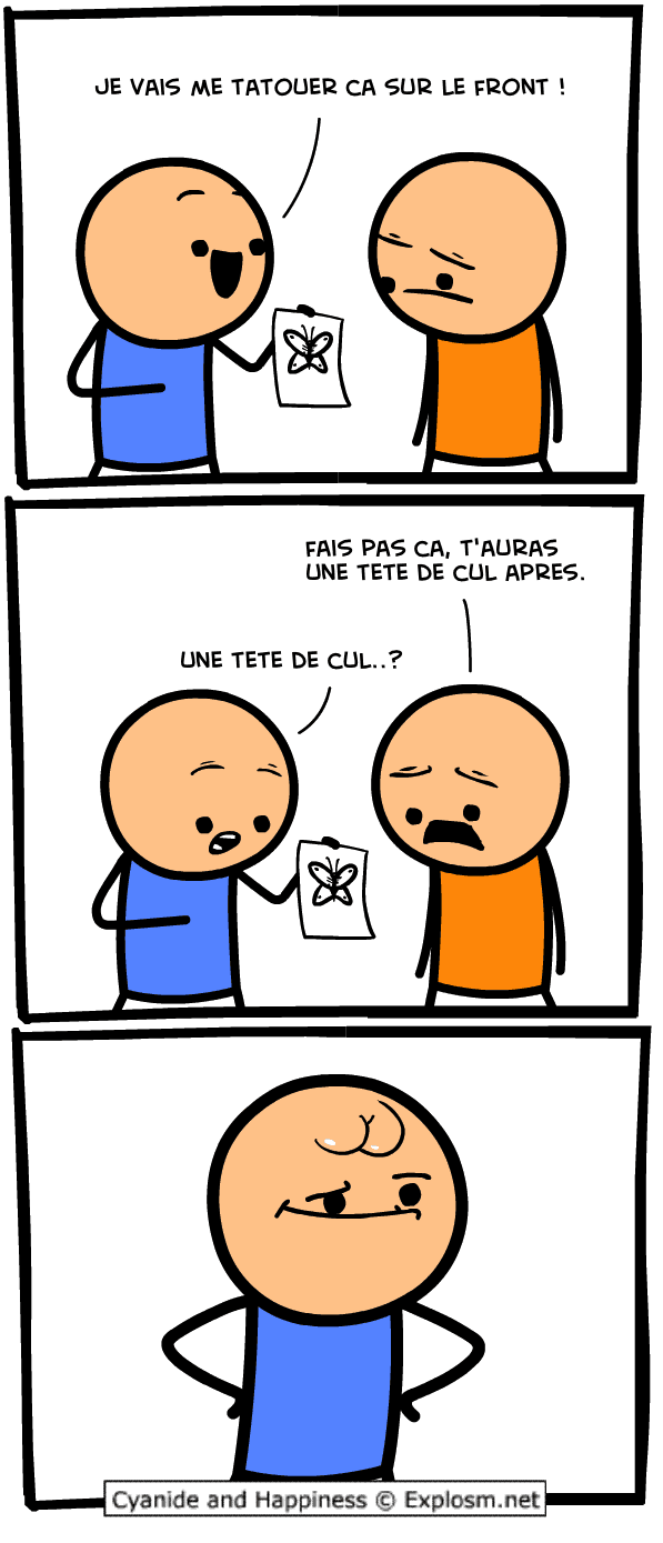 tatouage cul cyanide