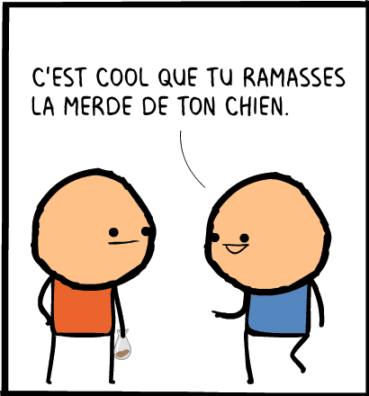 chien caca image
