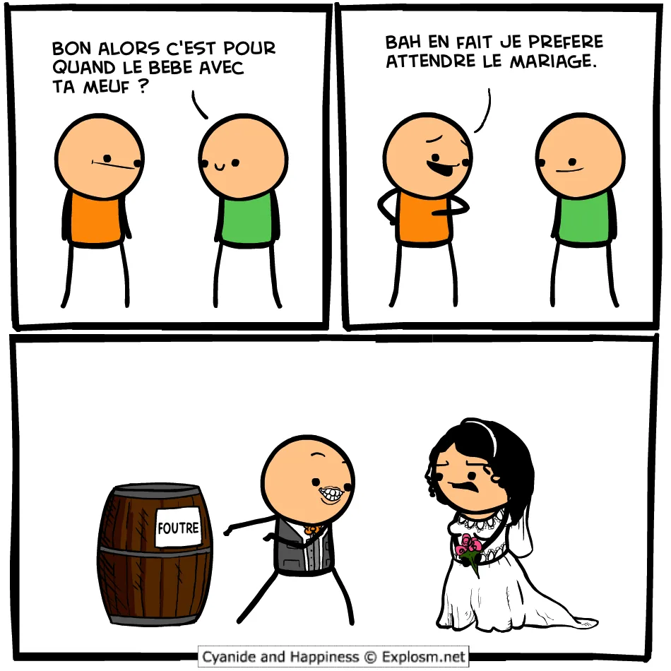 foutre mariage cyanide