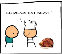 repas pancarte image