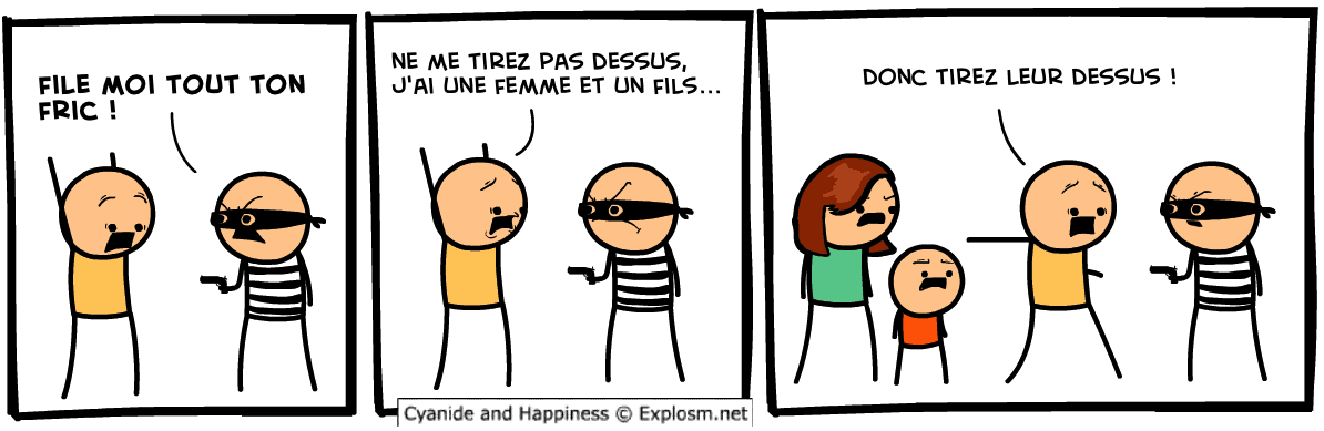 famille tirer cyanide