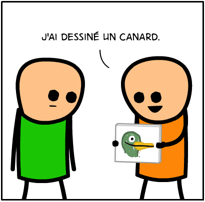 dessin canard image