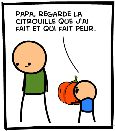 citrouille peur image