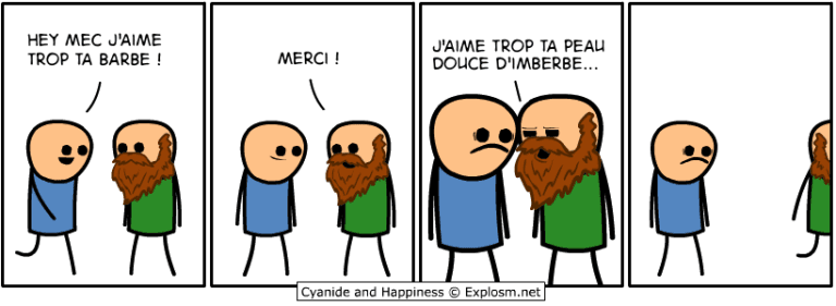 barbe peau cyanide