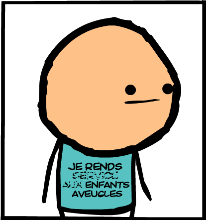enfants aveugle image