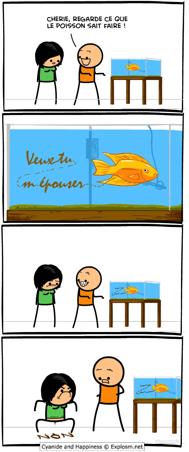 mariage poisson cyanide