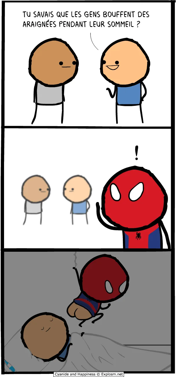 araignee cul cyanide