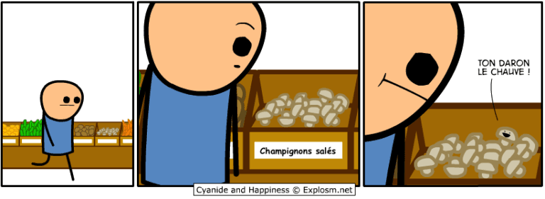 champignons sales cyanide