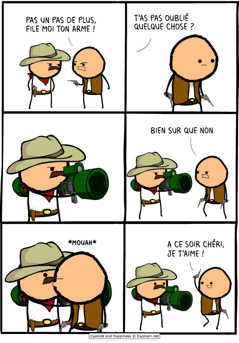 fusil bisou cyanide