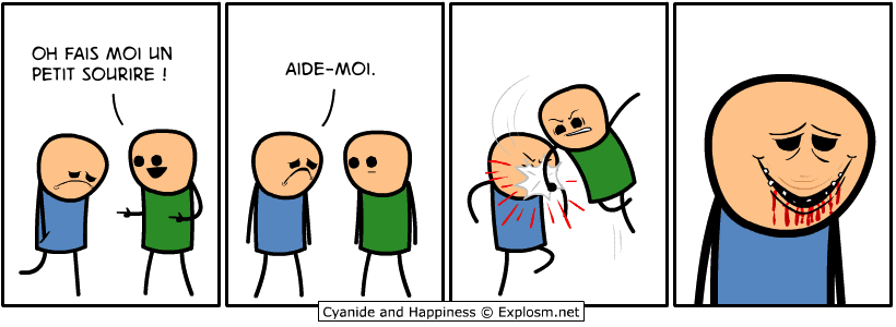 sourire aide cyanide