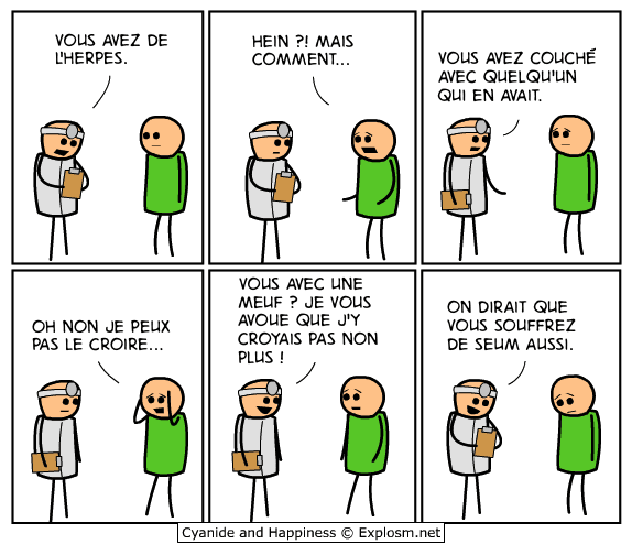 herpes meuf cyanide