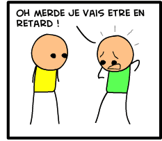 retard boulot image