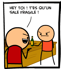verre fragile image