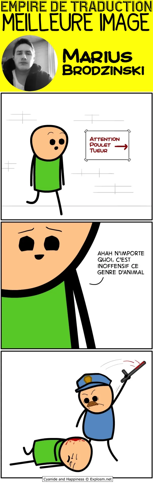 flic poulet cyanide