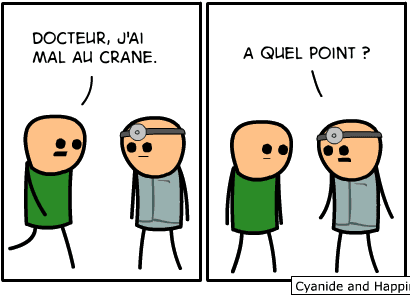 crane douleur image