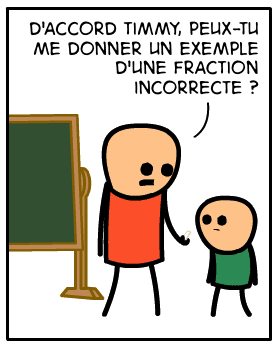 fraction incorrecte image