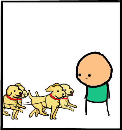 aveugle chien image