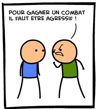agressif combat image