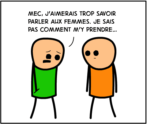 femme parler image