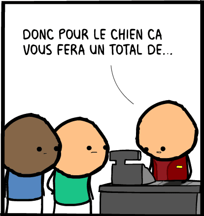 chien poubelle image