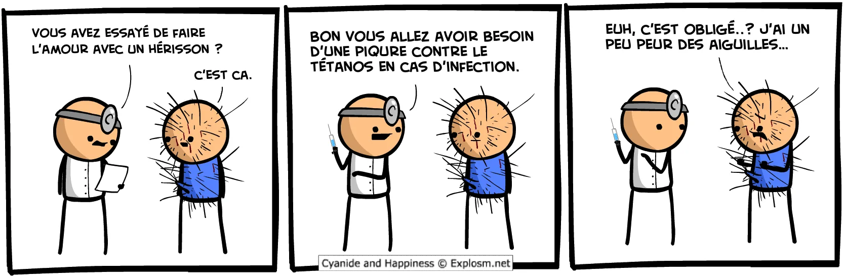 hérisson pique cyanide