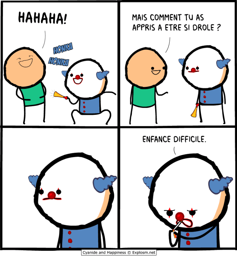 clown trauma cyanide