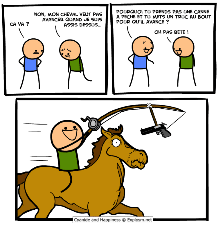 cheval bout cyanide