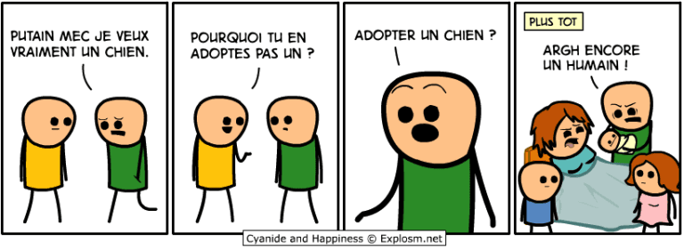 chien humain cyanide