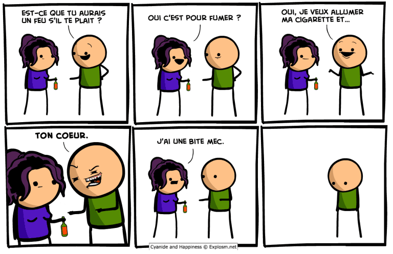 bite allumer cyanide