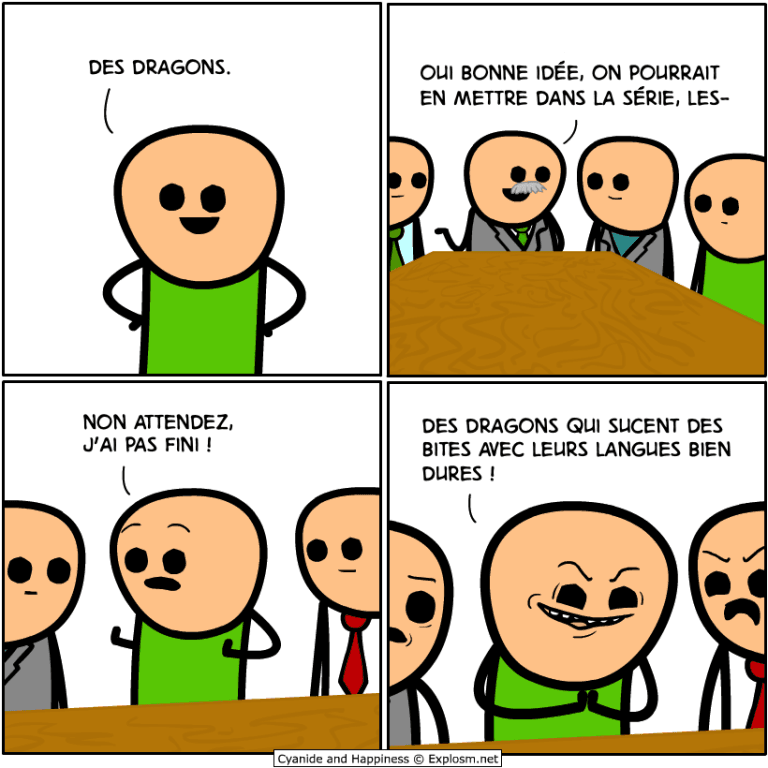 dragons langues cyanide