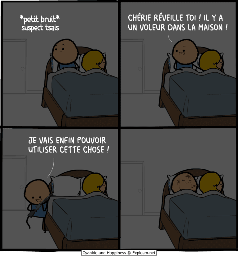 cambrioleur arme cyanide