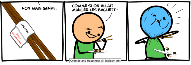 baguette chinoise cyanide