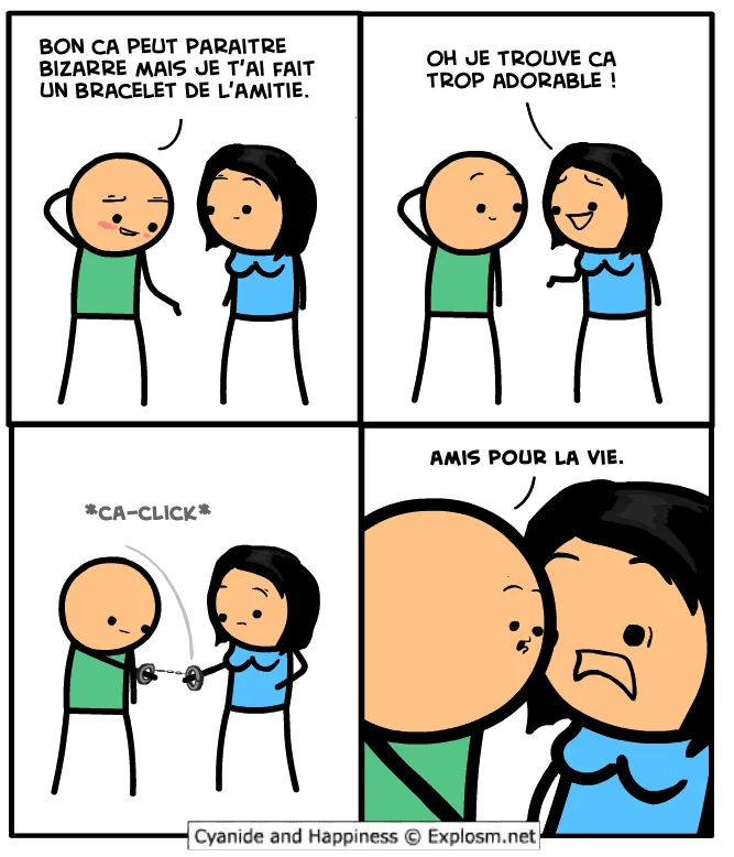 bracelet amis cyanide