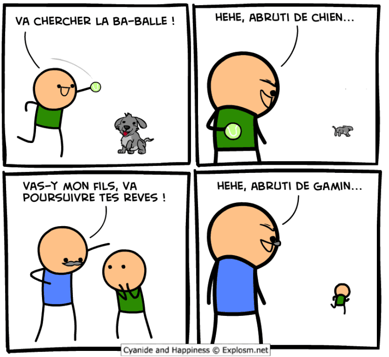 enfant chien cyanide