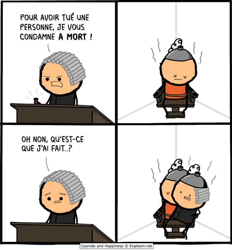 mort condamner cyanide