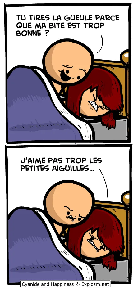aiguille sexe cyanide