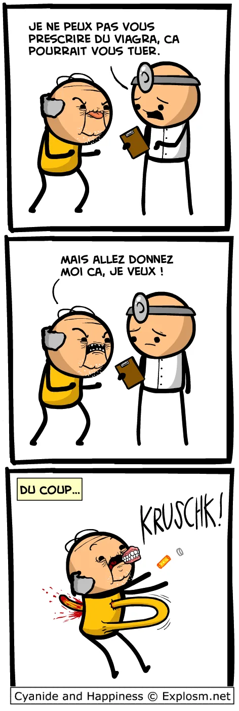 dentier vieux cyanide